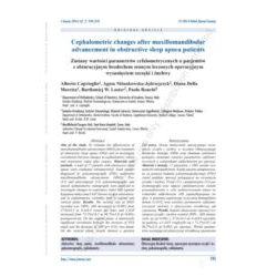 Cephalometric changes after maxillomandibular advancement in obstructive sleep apnea patients
