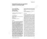 Craniofacial growth and respiartion: a study on an animal model