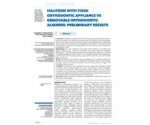 Halitosis with fixed orthodontic appliance vs removable orthodontic aligners: preliminary results