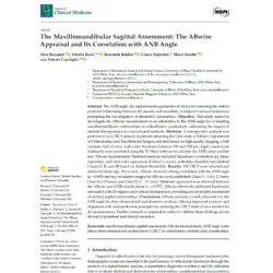 The Maxillomandibular Sagittal Assessment: The ABwise Appraisal and Its Correlation with ANB Angle